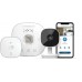 myQ Chamberlain Smart Garage Control - Wireless Garage Hub and Sensor with Wifi &amp; Bluetooth - Smartphone Controlled, New Design, myQ-G0401-ES, White