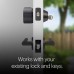 August Wi-Fi, (4th Generation) Smart Lock - Fits Your Existing Deadbolt in Minutes, Silver