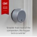 August Wi-Fi, (4th Generation) Smart Lock - Fits Your Existing Deadbolt in Minutes, Silver