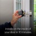 August Wi-Fi, (4th Generation) Smart Lock - Fits Your Existing Deadbolt in Minutes, Silver