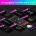 Smart String Lights Work with Alexa Google Home APP Scene Control Warm White ICRGB Color Changing 33Ft Led Fairy Lights Plug In Music Twinkle Lights for Christmas Room Bedroom Wedding Party Wall Decor