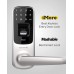 ULTRALOQ UL3 BT 2nd Gen Smart Lock + WiFi Bridge 5-in-1 Keyless Entry Electronic Door Handle, Black