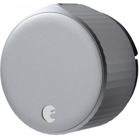 August Wi-Fi, (4th Generation) Smart Lock - Fits Your Existing Deadbolt in Minutes, Silver