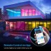 Govee Smart LED Strip Lights, 32.8ft WiFi LED Lights Work with Alexa and Google Assistant, RGB Color Changing, 16 Million Colors with App Control and Music Sync for Home, Kitchen, TV, Party