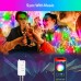 Smart String Lights Work with Alexa Google Home APP Scene Control Warm White ICRGB Color Changing 33Ft Led Fairy Lights Plug In Music Twinkle Lights for Christmas Room Bedroom Wedding Party Wall Decor