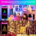 Smart String Lights Work with Alexa Google Home APP Scene Control Warm White ICRGB Color Changing 33Ft Led Fairy Lights Plug In Music Twinkle Lights for Christmas Room Bedroom Wedding Party Wall Decor